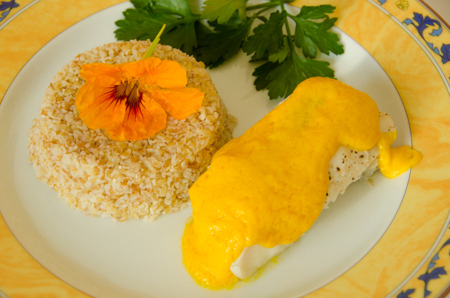 Ring in the New Year with this Flavorful and Rich Saffron Cod Dish